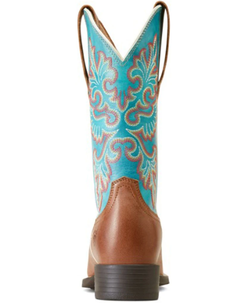 Ariat Women's Round Up StretchFit Western Boots - Broad Square Toe