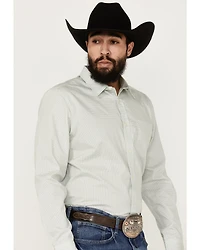 Gibson Trading Co Men's Bar Stool Geo Print Long Sleeve Button-Down Western Shirt