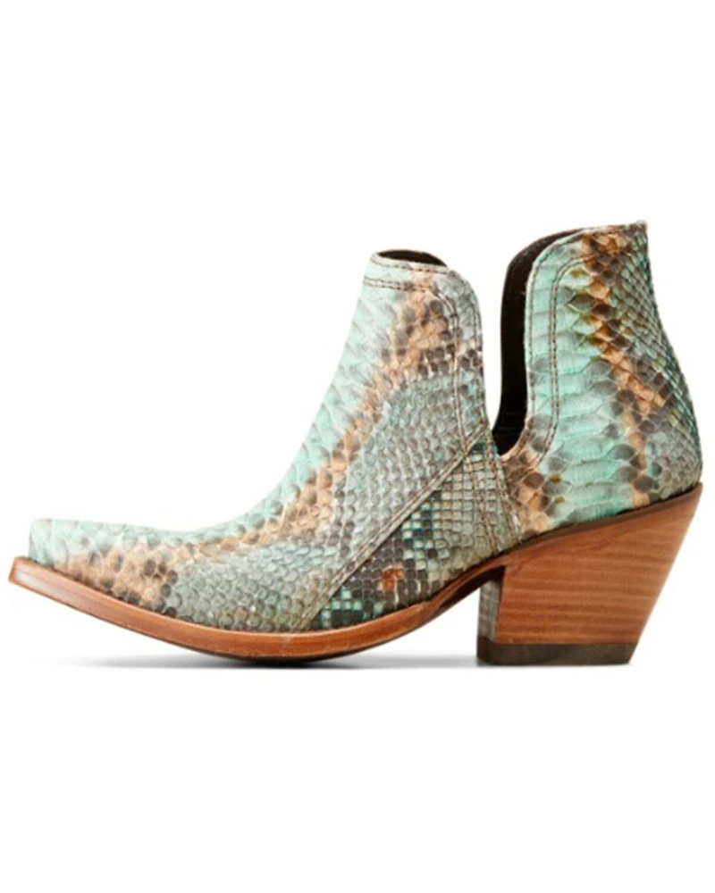 Ariat Women's Dixon Python Western Booties - Snip Toe