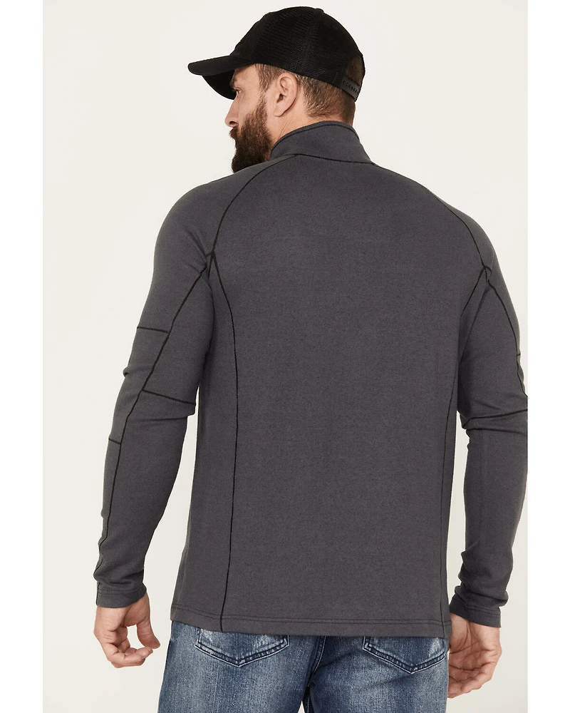 Brothers and Sons Men's Base Layer Quarter Zip Shirt