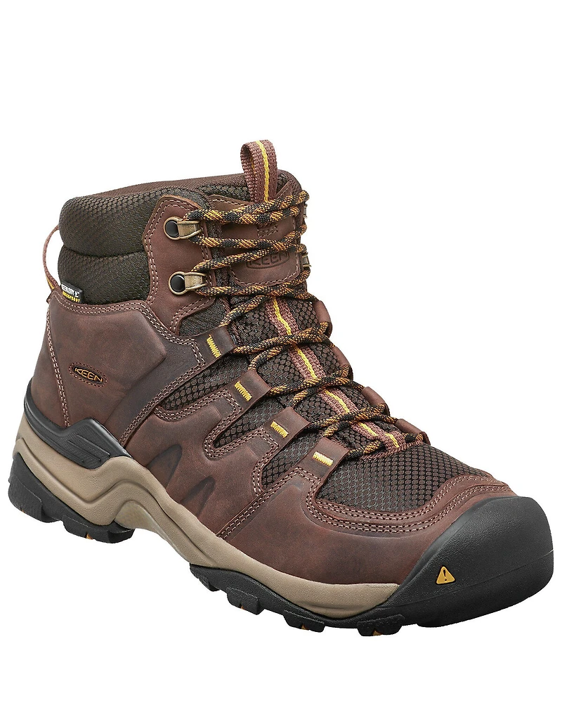 Keen Men's 5" Gypsum II Waterproof Hiking Boots - Soft Toe