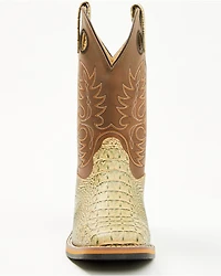 Cody James Little Boys' Gator Print Western Boots - Broad Square Toe