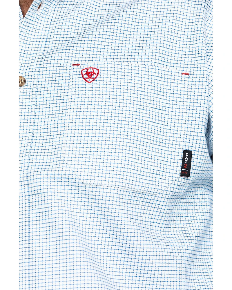 Ariat Men's FR Solid Durastretch Long Sleeve Work Shirt - Big