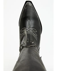 Italian Cowboy Women's Bolt Overlay Tall Western Boots - Snip Toe