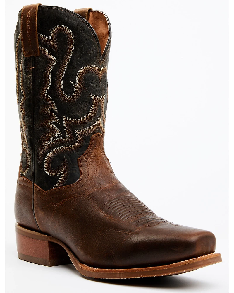 Dan Post Men's Saddle Richland Western Boot - Square Toe