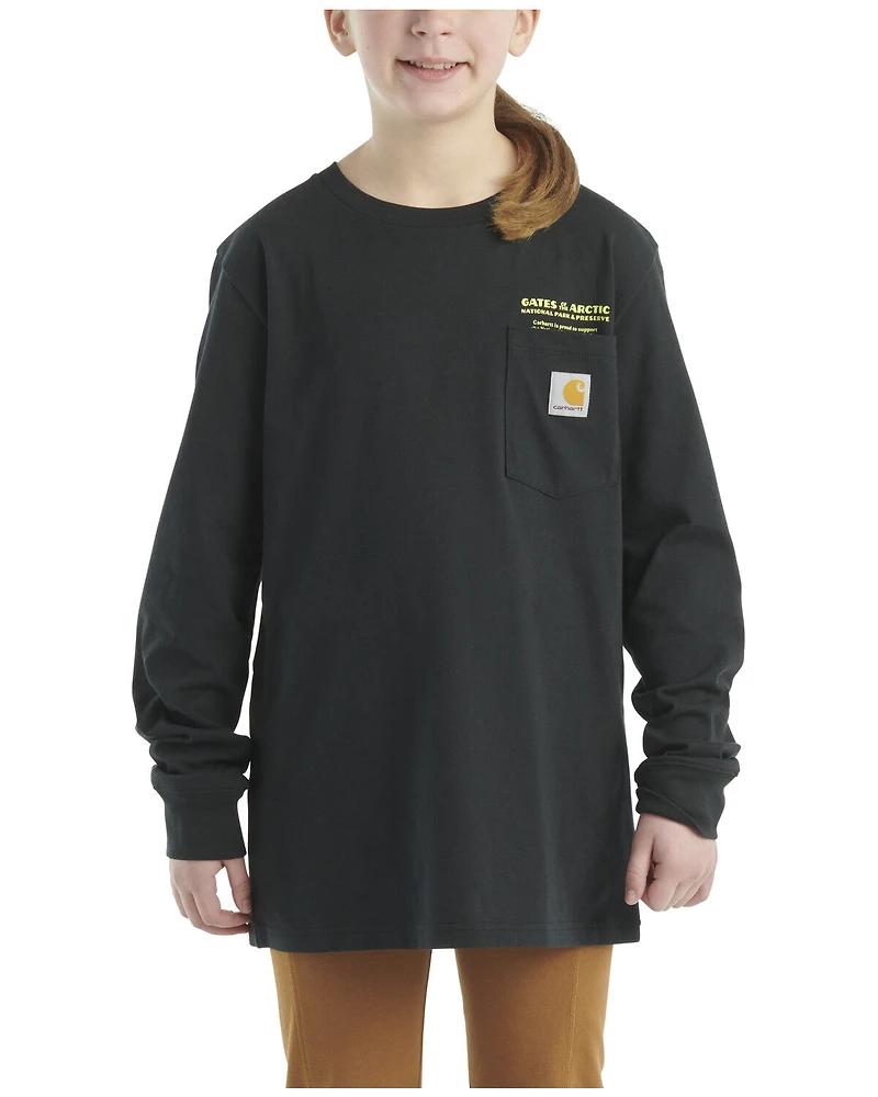Carhartt Boys' Artic Long Sleeve Graphic Shirt