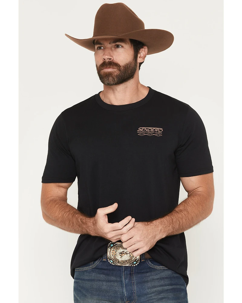 Sendero Provisions Men's Dillo Rider Short Sleeve Graphic T-Shirt