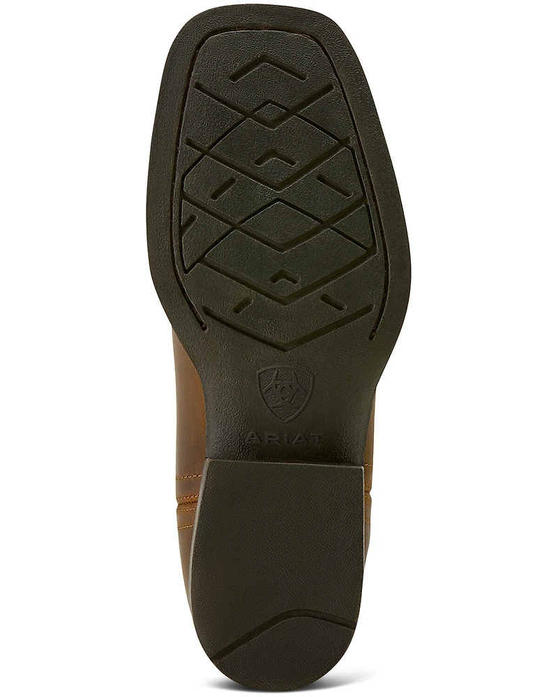Ariat Boys' Booker Distressed Chelsea Boots - Broad Square Toe