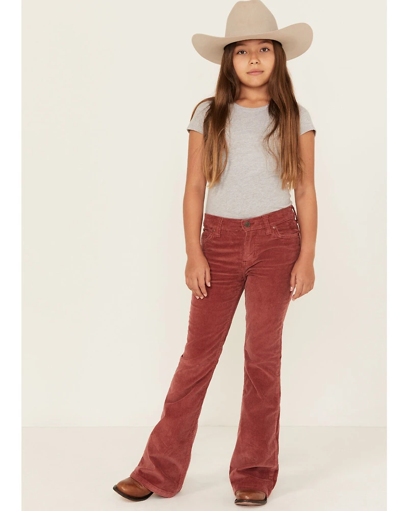 Wrangler Girls' Corduroy Stretch Flare Jeans
