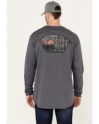 Hawx Men's FR Factory Graphic Long Sleeve Work Shirt
