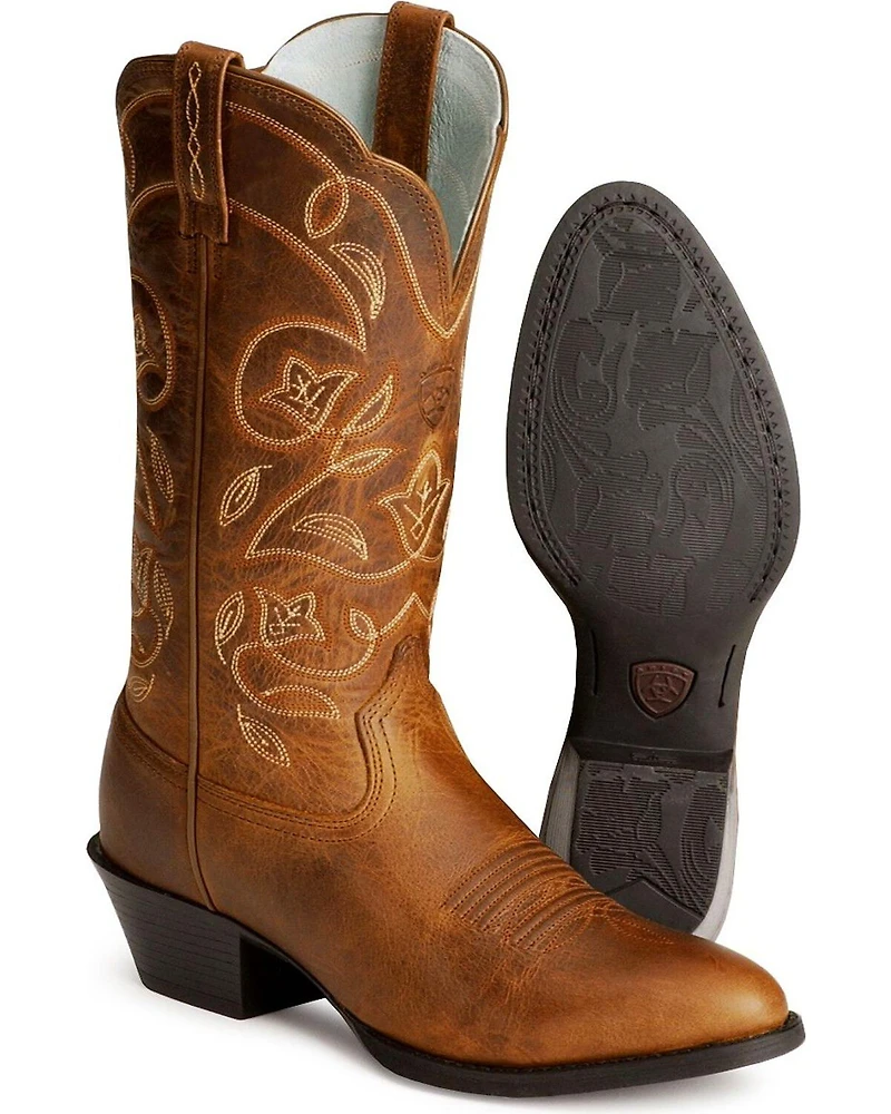 Ariat Women's Heritage Western Performance Boots - Round Toe