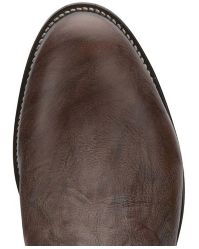 Justin Men's Classics Deerlite Roper Western Boots - Medium Toe