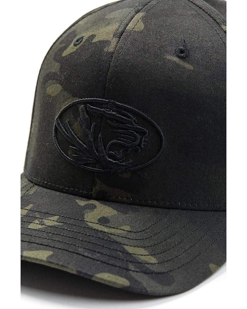 Hooey Men's University Of Missouri Camo Print Trucker Cap