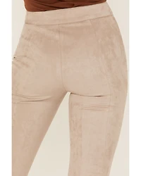 Shyanne Women's Faux Suede Flare Pants