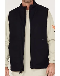 Hawx Men's FR Solid Zip-Front Insulated Work Vest - Tall