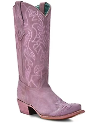 Corral Women's Embroidered Western Boots - Snip Toe