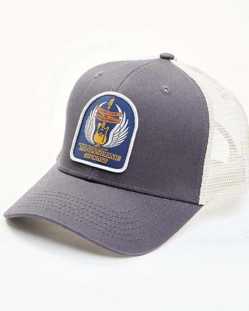 Moonshine Spirit Men's Guitar Wings Patch Mesh-Back Ball Cap