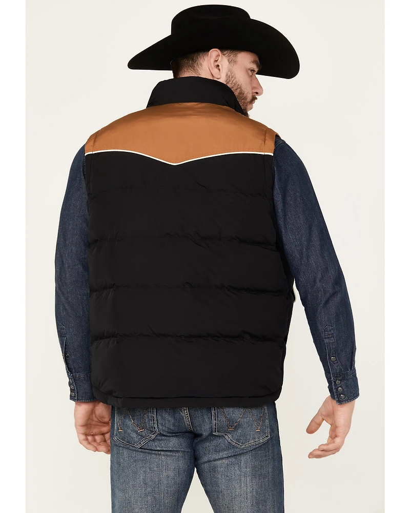 Cinch Men's Southwestern Print Lining Quilted Vest
