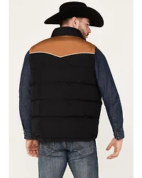 Cinch Men's Southwestern Print Lining Quilted Vest