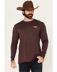 Moonshine Spirit Men's Whiskey Nights Long Sleeve Graphic T-Shirt
