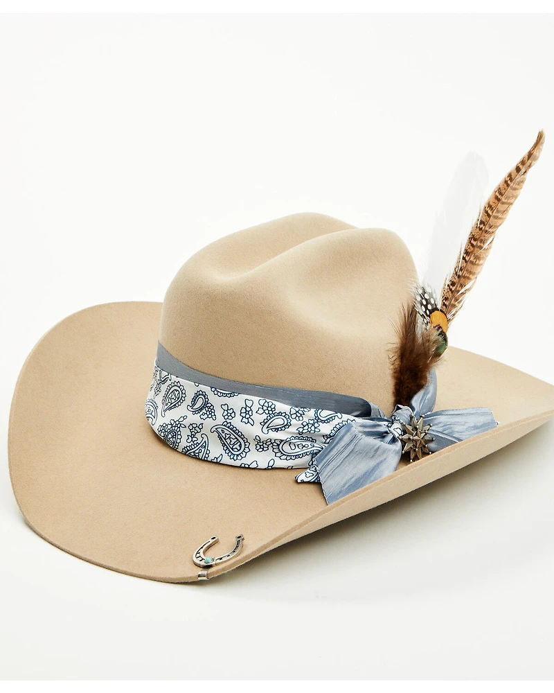Boot Barn Paisley Western Hat Accessory Set