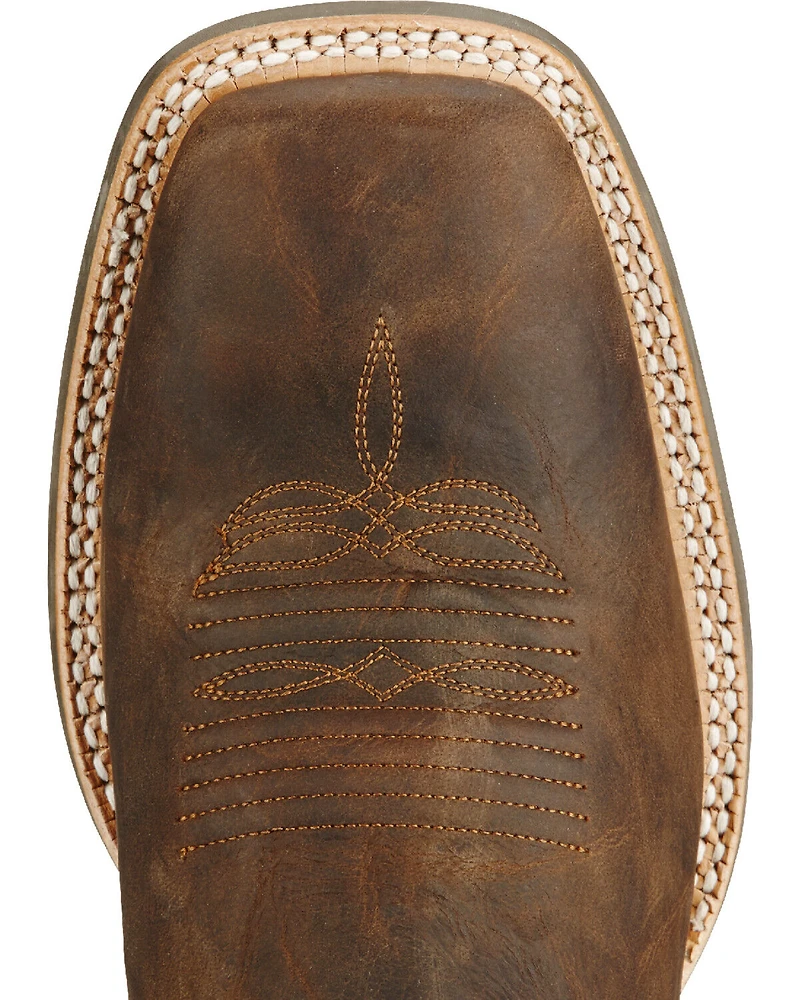 Ariat Men's Challenger Branding Iron Western Performance Boots - Broad Square Toe