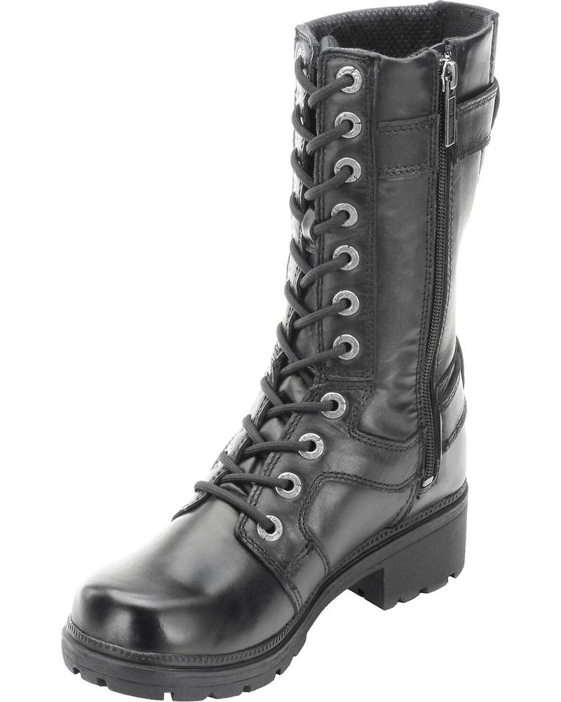 Harley Davidson Women's Eda Lace-Up Harness Boots