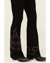 Idyllwind Women's Burbank Legend High Rise Studded Bootcut Super Stretch Denim Jeans