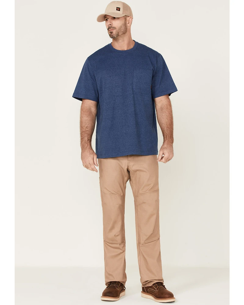 Hawx Men's Heavyweight Short Sleeve Work Pocket T-Shirt