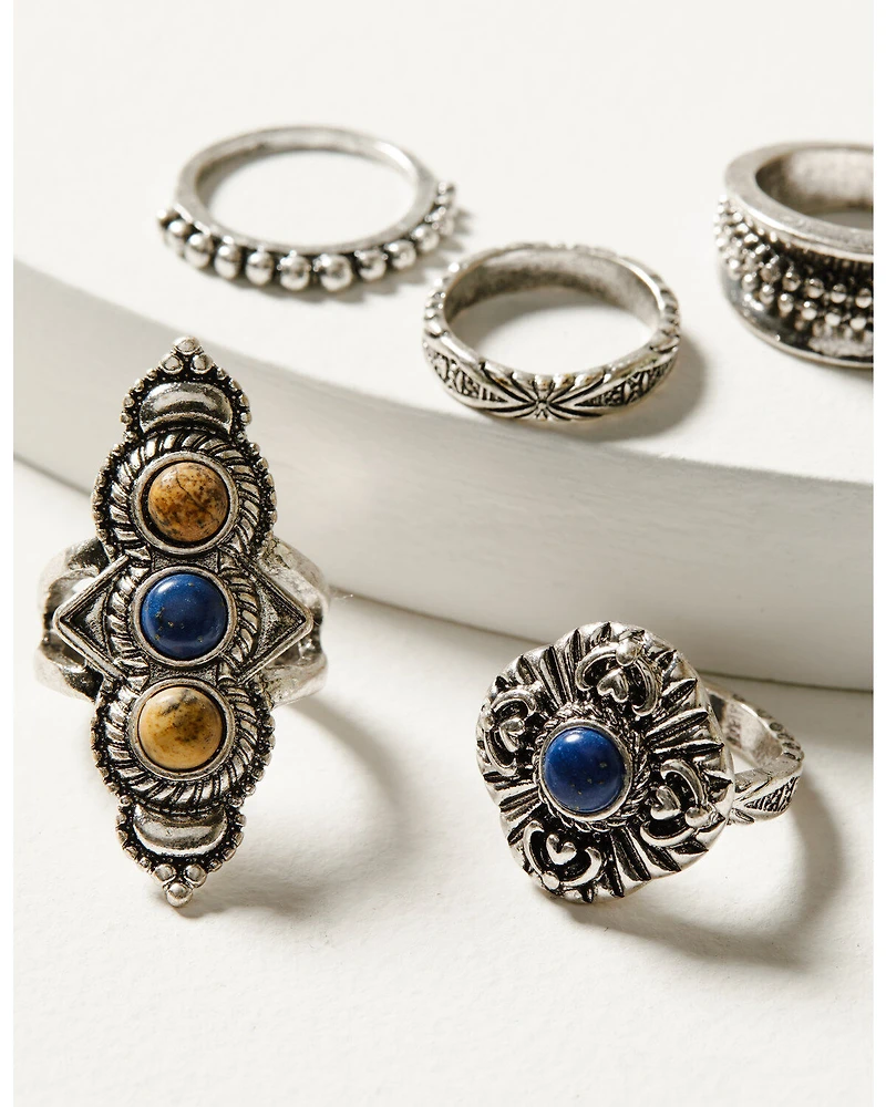 Shyanne Women's Monument Valley 5-Piece Ring Set