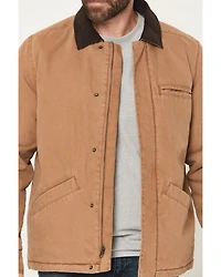 Hawx Men's Sherpa Lined Duck Canvas Jacket