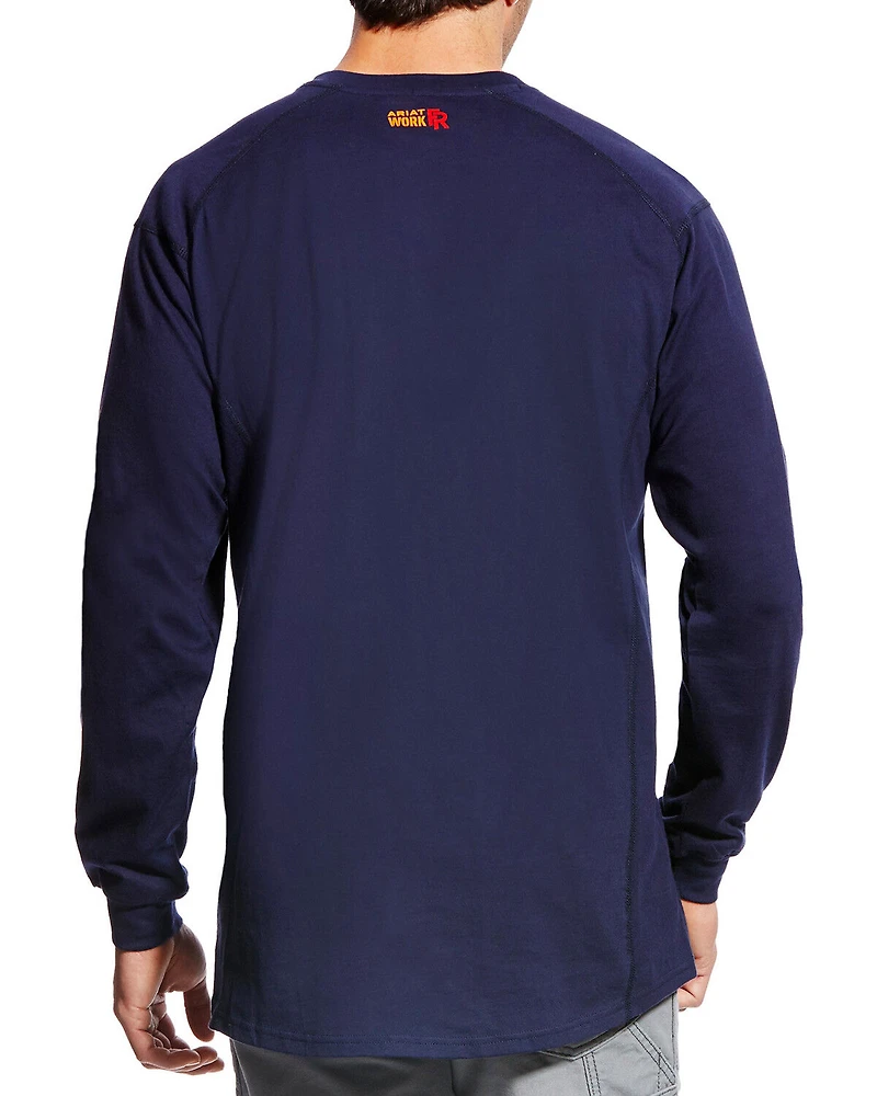 Ariat Men's FR Air Crew Long Sleeve Work Shirt