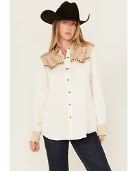 Ariat Women's Studded Horse Long Sleeve Snap Western Shirt