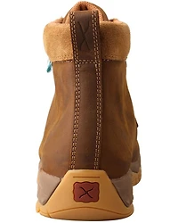 Twisted X Women's Saddle Lace-Up Work Boots - Soft Toe