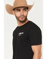 RANK 45® Men's Bull Stampede Short Sleeve Graphic T-Shirt