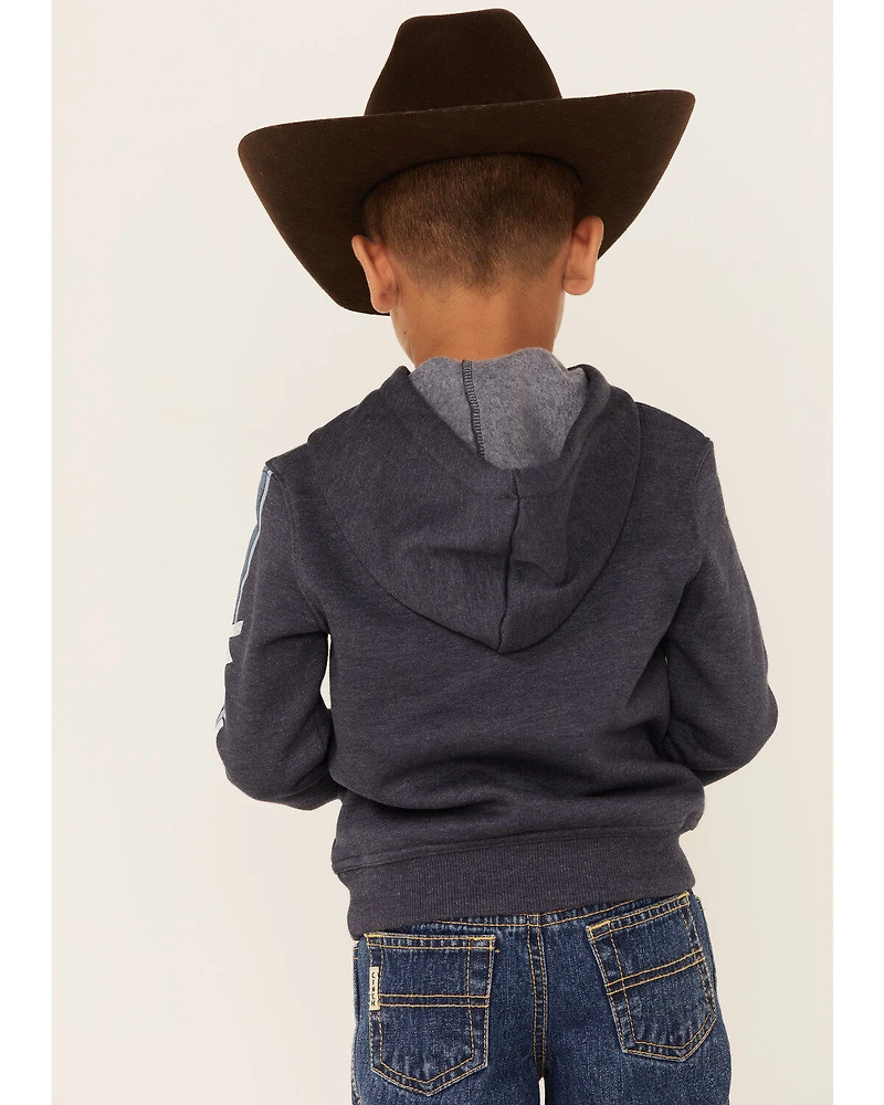 Wrangler Infant Boys' Long Sleeve Logo Fleece Hoodie