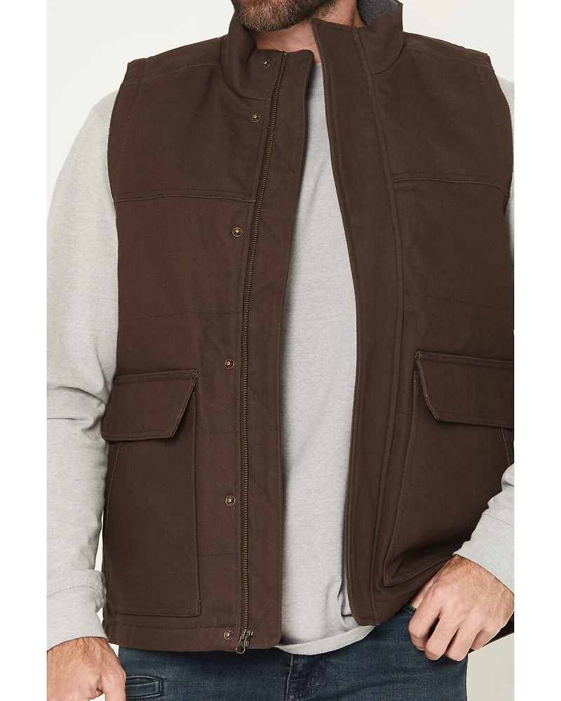 Hawx Men's Granderson Solid Duck Canvas Vest