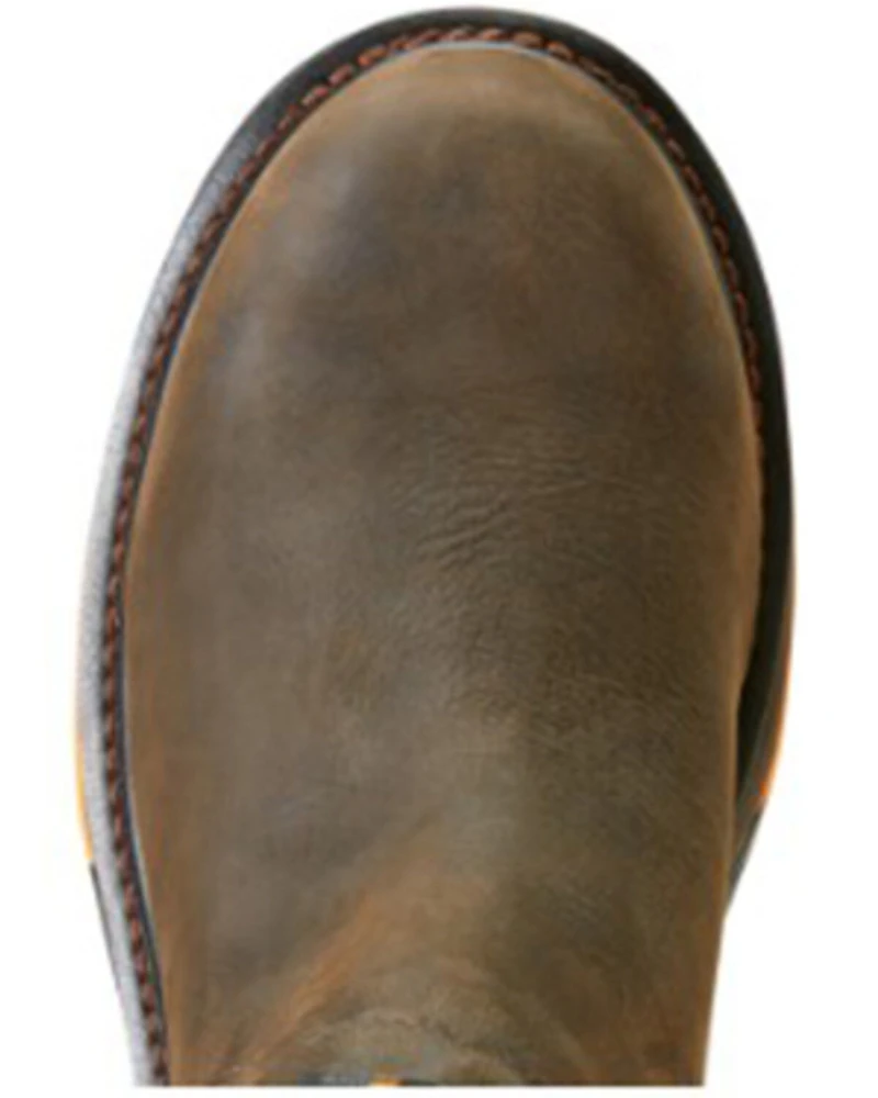 Ariat Men's Big Rig Waterproof Chelsea Work Boots - Composite Toe