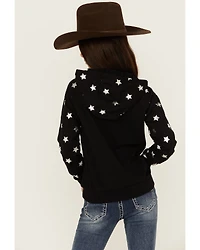 Rock & Roll Denim Girls' Boot Barn Exclusive Wild Western Star Print Hoodie