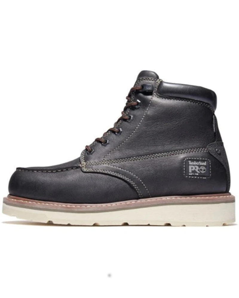 Timberland PRO Men's 6" Gridworks Waterproof Work Boots - Moc Toe