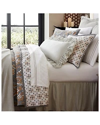HiEnd Accents Gray Abbie Western Paisley Reversible 2-Piece Twin Quilt Set