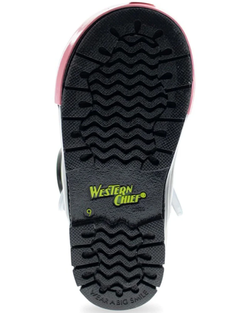 Western Chief Girls' Colbie Cow Rain Boots