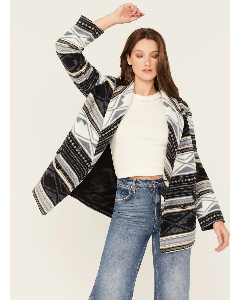 Driftwood Women's Blanch Southwestern Print Blazer