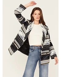 Driftwood Women's Blanch Southwestern Print Blazer