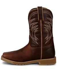 Justin Men's 11" Stampede Daywork Waterproof Work Boots - Steel Toe