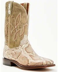 Dan Post Men's Exotic Python Western Boots - Broad Square Toe