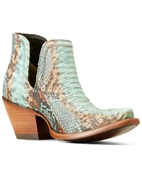 Ariat Women's Dixon Python Western Booties - Snip Toe