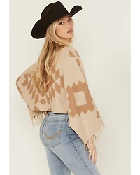 Ariat Women's Southwestern Print Sweater Poncho