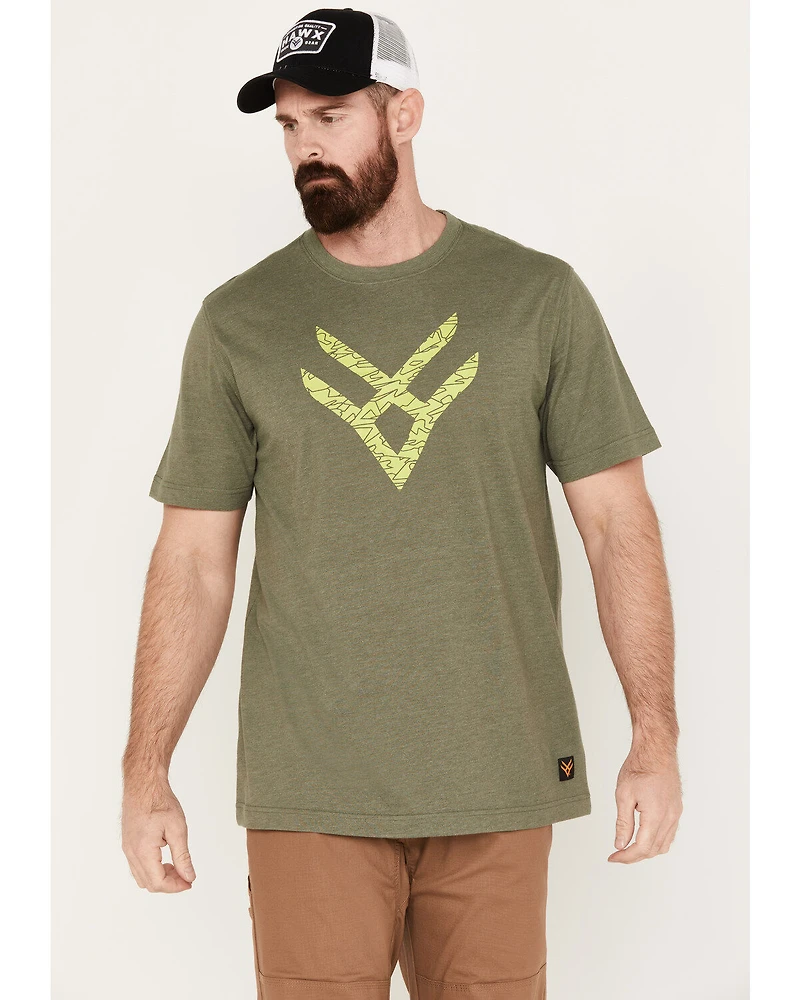 Hawx Men's Logo Graphic Short Sleeve T-Shirt