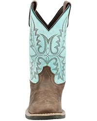 Smoky Mountain Girls' Rustic Rider Western Boots - Broad Square Toe